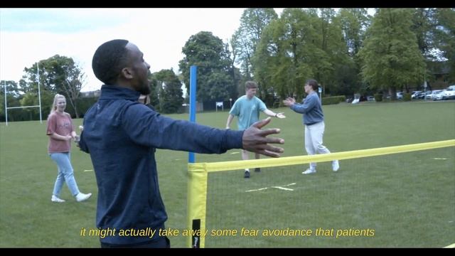St Mary's University Sports Rehab Students react to Play AirBall (prt 1) смотреть онлайн