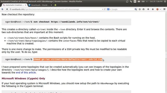 Setting Up a Network of Virtual Linux Hosts with virtnet смотреть онлайн
