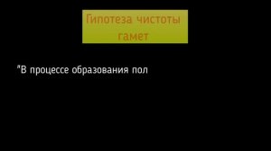 Гипотеза чистоты гамет. Как рассчитать число типов гамет в задаче