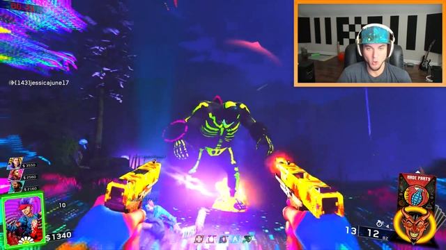 ZOMBIE BOSS BATTLES! (Call of Duty: Infinite Warfare Zombies) смотреть онлайн
