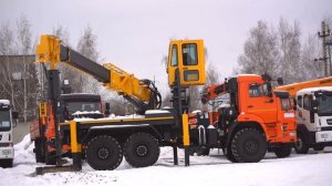 Бурильно-крановая установка TECSIL D700 на базе КамАЗ 43118