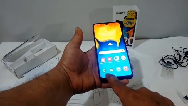 Samsung Galaxy A20 Unboxing And Review English