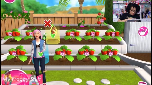Barbie Dreamhouse Adventures Game: ALL NEW UPDATE | Garden & Bathroom смотреть онлайн