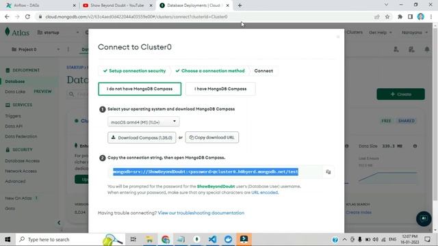 Python Automation | MongoDB Cloud integration with Python Part-15 смотреть онлайн