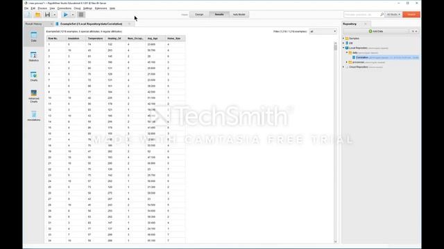 Data Mining with RapidMiner - Correlation Matrix (Thai) смотреть онлайн