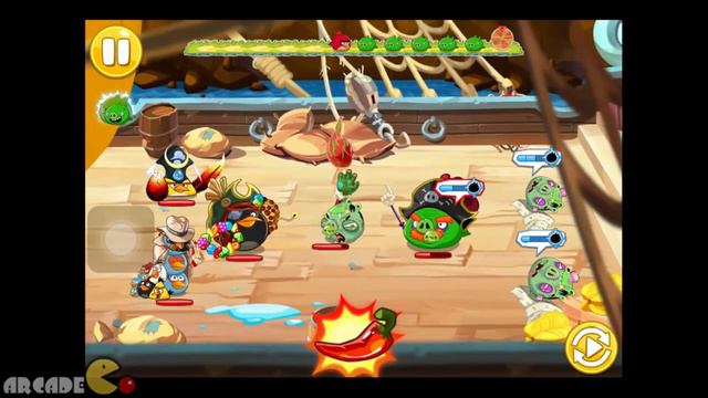 Angry Birds Epic: NEW Cave 6, Endless Winter 9 Gold Piggies смотреть онлайн