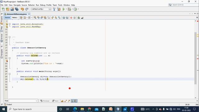 Java Method With Variable Argument (Lecture 21) смотреть онлайн