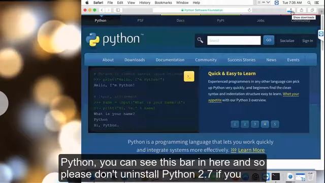 #3 Installing Python on Mac | Python Tutorial for Beginners | Python Basics By Team Debug it смотреть онлайн