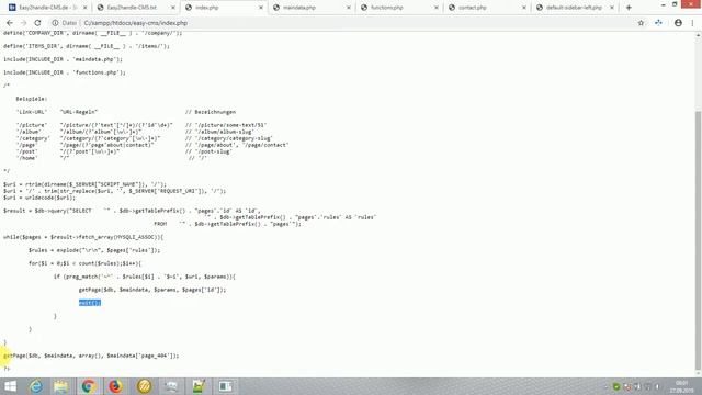 Eigenes PHP System - Easy2handle-CMS - Aufbau und Ablauf! смотреть онлайн