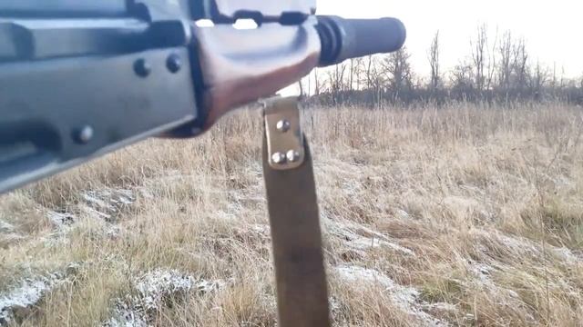 АКС-74 у СО с  глушителем.