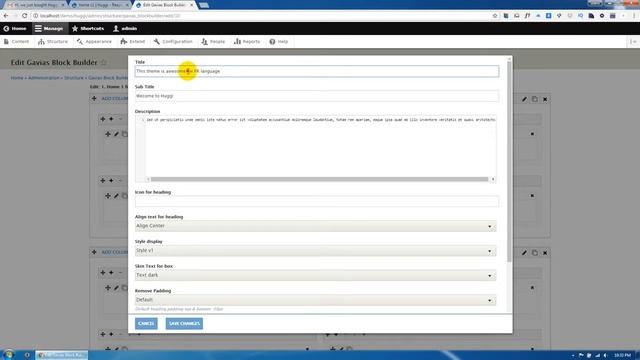 Drupal шаблон Huggi. Бизнес Drupal 8.5 тема. Превью и скачать бесплатно смотреть онлайн