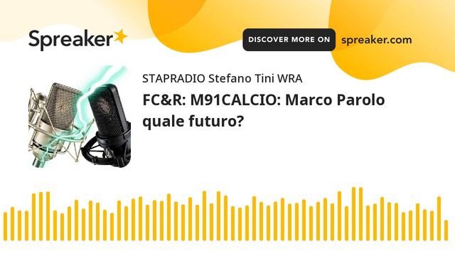 FC&R: M91CALCIO: Marco Parolo quale futuro? смотреть онлайн