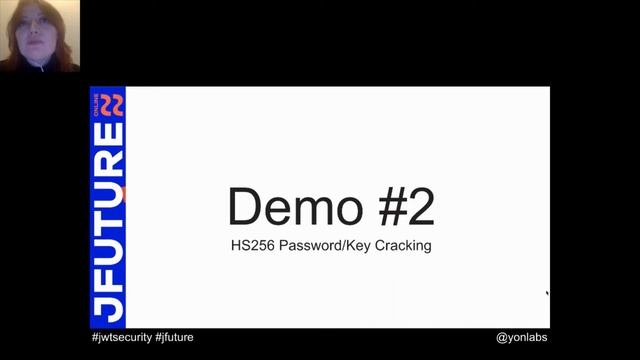 JFuture 2020: Patrycja Wegrzynowicz - The Hacker's Guide to JWT Security смотреть онлайн