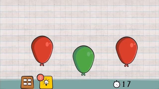 Logic Master 1 - Mind Twist Level 6 Solution | Pop the red balloons from left to right смотреть онлайн