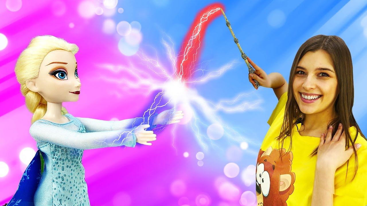 Кукла Эльза Холодное сердце и Корона принцессы Нэллы - Видео для девочек в куклы смотреть онлайн