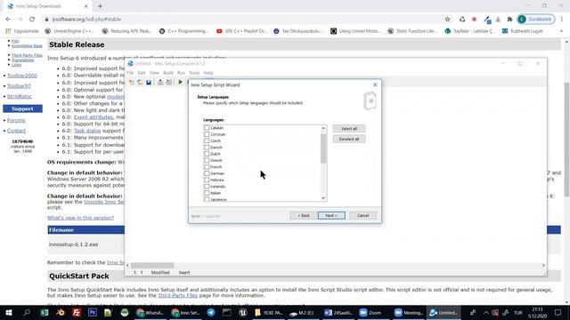 Unreal24 Ders - 24 Paketleme - 2 (Inno setup ile Setup dosyası oluşturma) смотреть онлайн