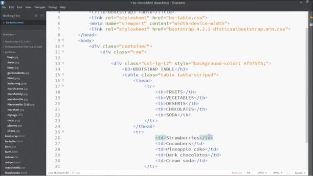 Bootstrap Table смотреть онлайн