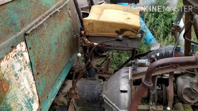 Обзор на самодельный трактор, с двигателем УД-2 на базе УАЗ смотреть онлайн