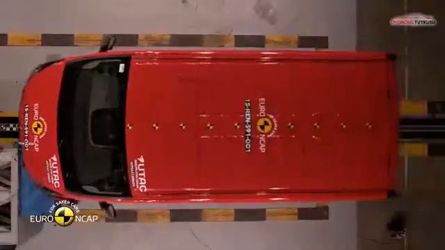 Renault Trafic Çarpışma Testi смотреть онлайн