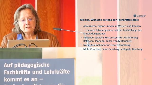 Sprachförderung, Professionalisierung von Fachkräften, Wandel von Bildungsorg. // Rosemarie Tracy смотреть онлайн
