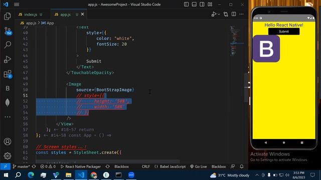 Mobile App Development | React Native Components | View, text Image, etc | Explained (Part - 2) смотреть онлайн