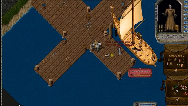 UOSA - Ulitma Online - Second Age - PoD - Dread Pirate Bob arrives on Ghost ship - Invasion immanen смотреть онлайн