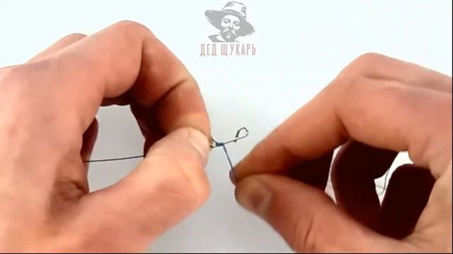 Безузловая застёжка за 1 минуту  безузловка