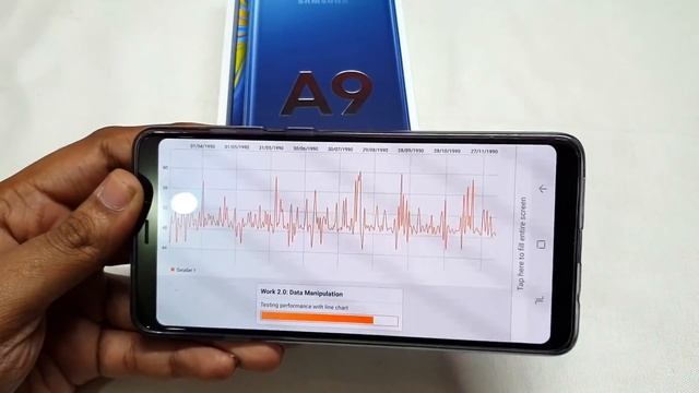 Samsung Galaxy A9 2018 Benchmark and Heating Test I Quad Camera Monster I смотреть онлайн