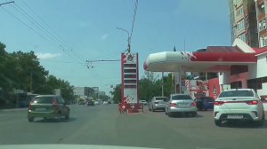 Поездка по улицам города. Махачкала.