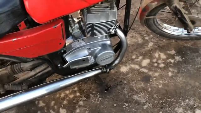 Двигатель Ява (Jawa) 350/638 тест 25.03.2020 после ремонта (г. Красноуфимск, Свердловская обл) смотреть онлайн