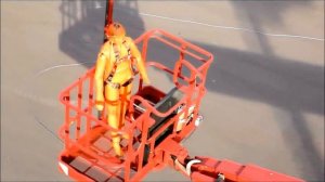 Работа и падения на подъемнике