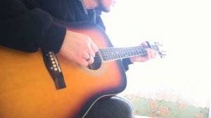 Кучер & Janaga - По Щекам Слёзы на гитаре фингерстайл