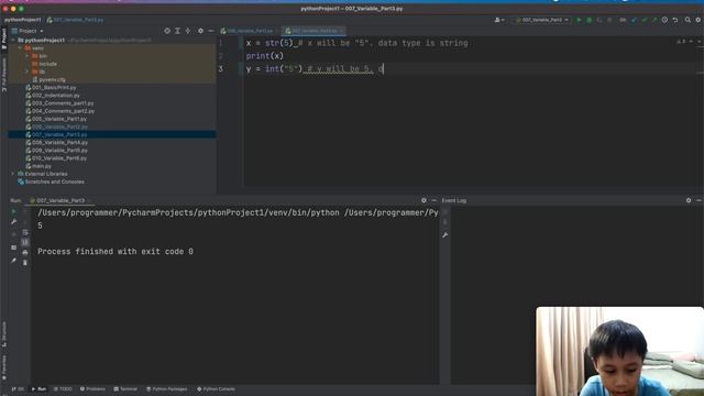 Python Tutorial 2021 Update Episode 7 | Variables Part 3 смотреть онлайн
