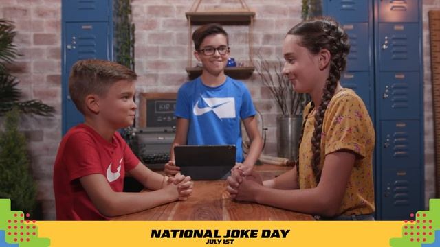 National Joke Day- Try Not to Laugh Battle! Who will take the prize? Broadcast Cal or Livy Lou? смотреть онлайн