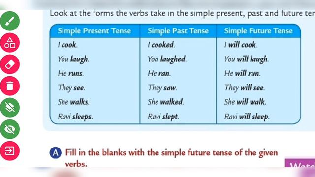 4th Chapter 15 : Simple Future Tense. Class 4th Collins English Grammar and Composition. смотреть онлайн