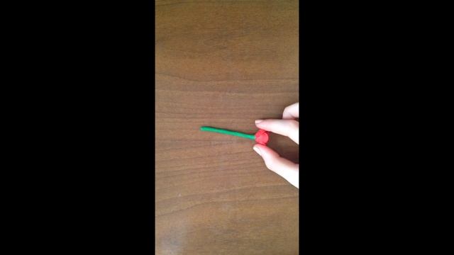 Как сделать красивую розу из пластилина!!! смотреть онлайн