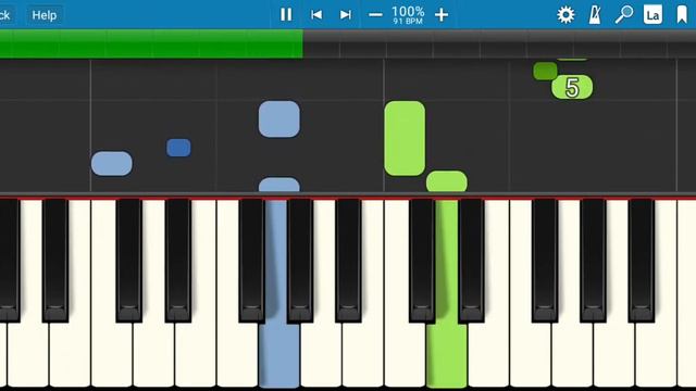 07 Fur Elise (Easy)-Synthesia Easy Songs смотреть онлайн