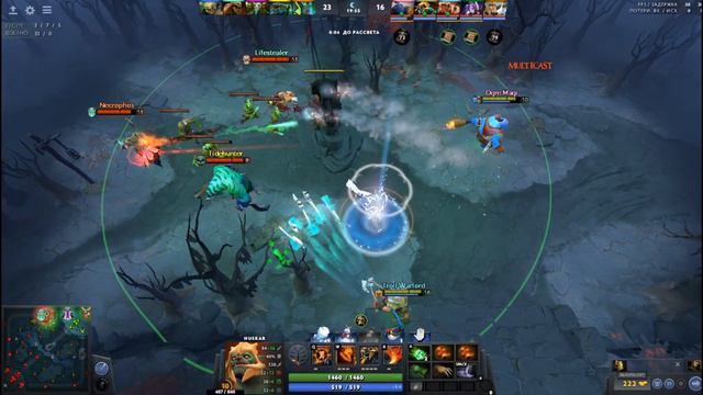 Как не стоит играть в DOTA2 | Huskar | почти Kambek смотреть онлайн