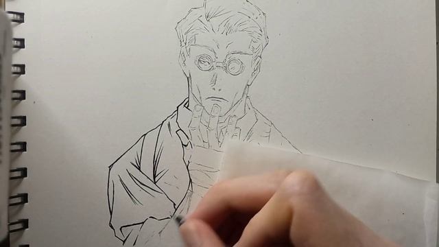 DIBUJANDO A NANAMI KENTO (JUJUTSU KAISEN) - VERSIÓN MANGA смотреть онлайн