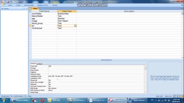 MS Access Test Part1