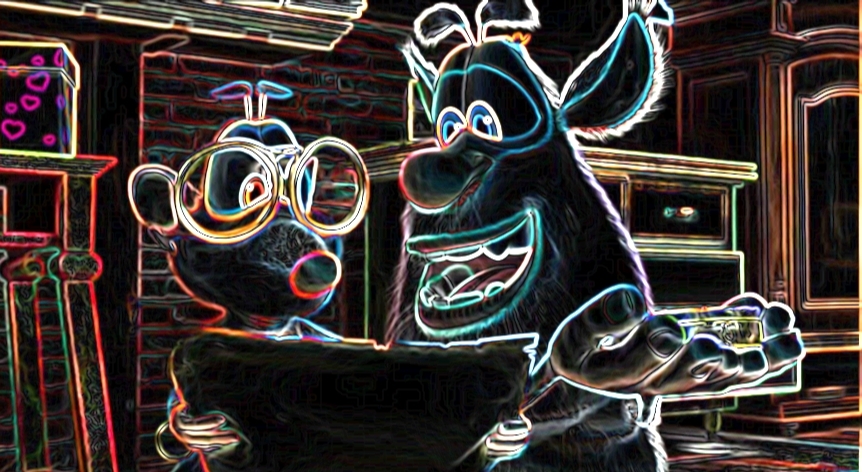 Анимационный мультфильм 3D: Буба, карта сокровищ