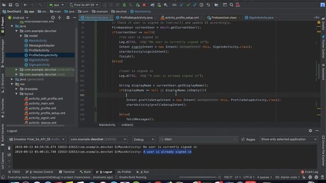 Android Firebase(Firestore) Chat App смотреть онлайн