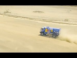 Команда «КАМАЗ-мастер» на ралли «Дакар-2018». Видеодневник:  8-е января. Схватка в пустыне Наска