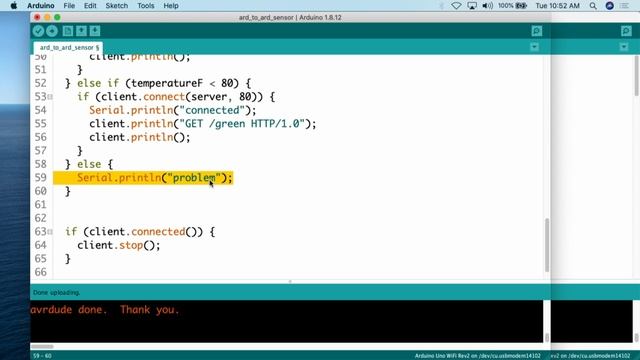 Arduino Uno with WiFi - Arduino to Arduino Communication Temperature Project смотреть онлайн