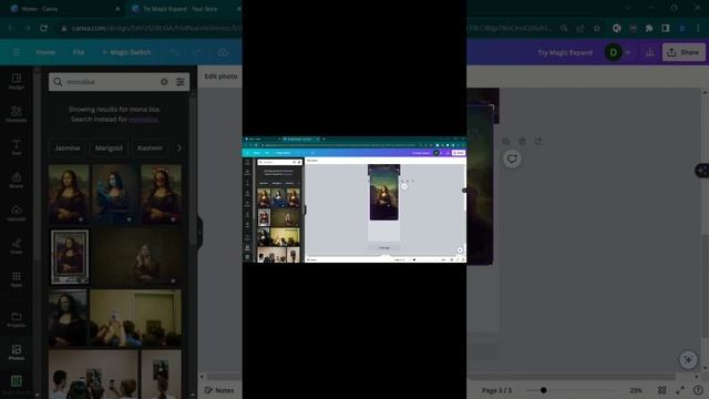 Trying the canva's new magic expand!!! and I am obsessed ?? смотреть онлайн