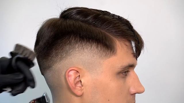 Как правильно сделать переход машинкой с нуля. Мужская стрижка Кроп / Crop смотреть онлайн