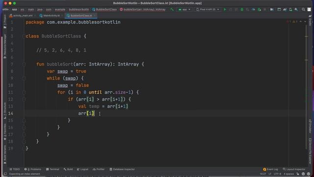 Algoritmo de Ordenación por Burbuja en Kotlin смотреть онлайн