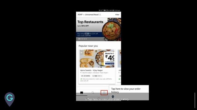 MyGuide: How to view order history in Uber Eats смотреть онлайн