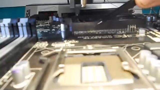 Замена слота PCI-e 16x смотреть онлайн