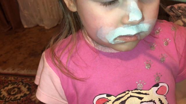 Краски для лица, аквагрим, раскрашиваем лицо, детское развлечение дома смотреть онлайн